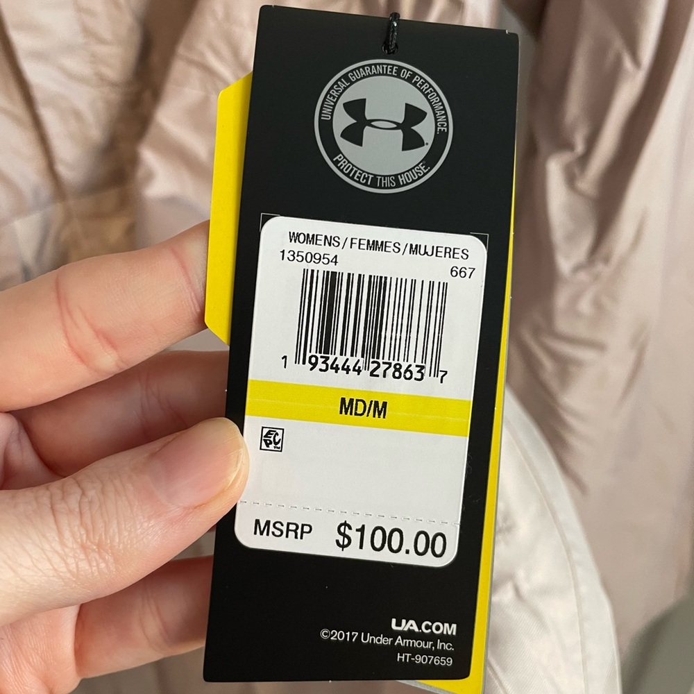 Under Armour Cloudburst Dash Pink Shell Waterproo… - image 4